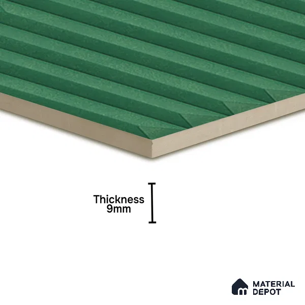 Faux Subway  Tile TL 07241 B Crayon 1002 1 ft x 1 ft Ceramic Glossy Finish - 9 mm  | 2 mm Spacer is Mandatory | Please Expect a Slight Variation of Pattern (Sample)